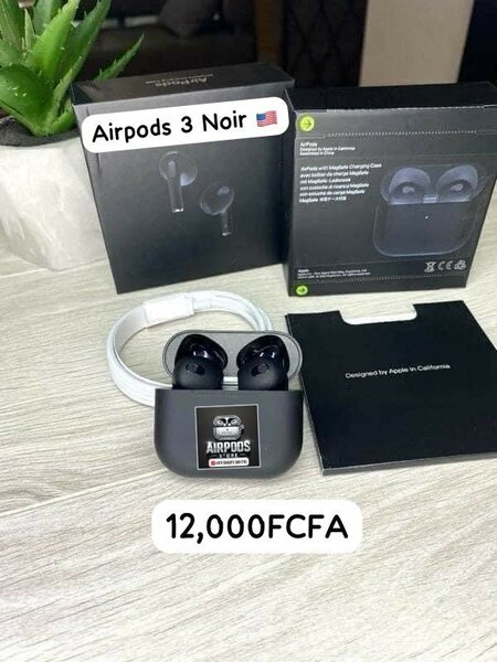 Airpods 3 Noir USA