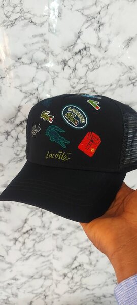 Casquette Lacoste brodée pour homme