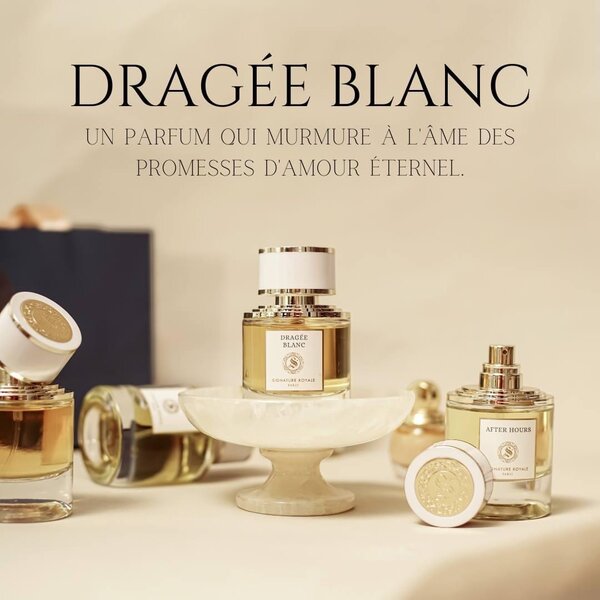 Dragée blanc signature royale