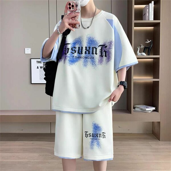 Ensemble T-shirt et Short Décontractés