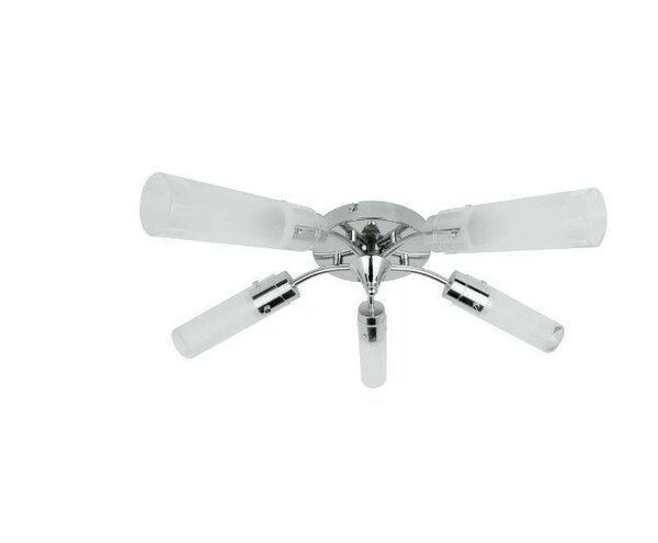 Plafonnier metal 5 globe (E14)