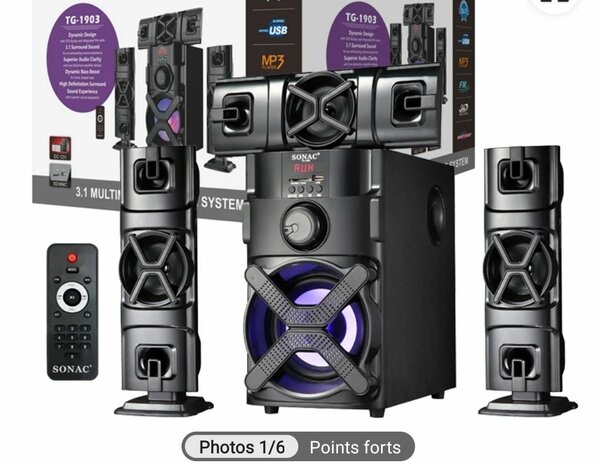 Ensemble Home Cinéma 3.1 Bluetooth