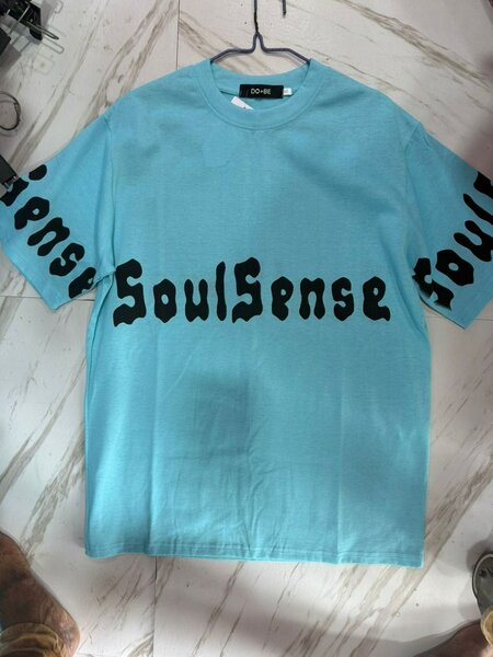 T-shirt bleu ciel SoulSense homme