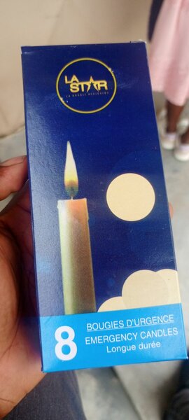 Bougies d'urgence longues durée