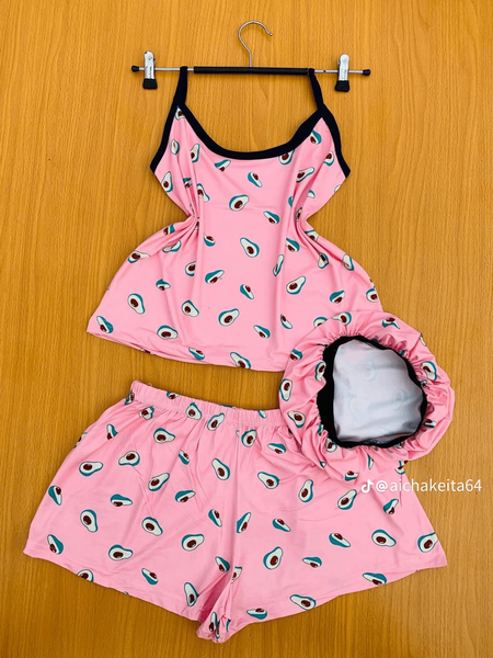 Pyjama 3 en 1léger imprimé fun