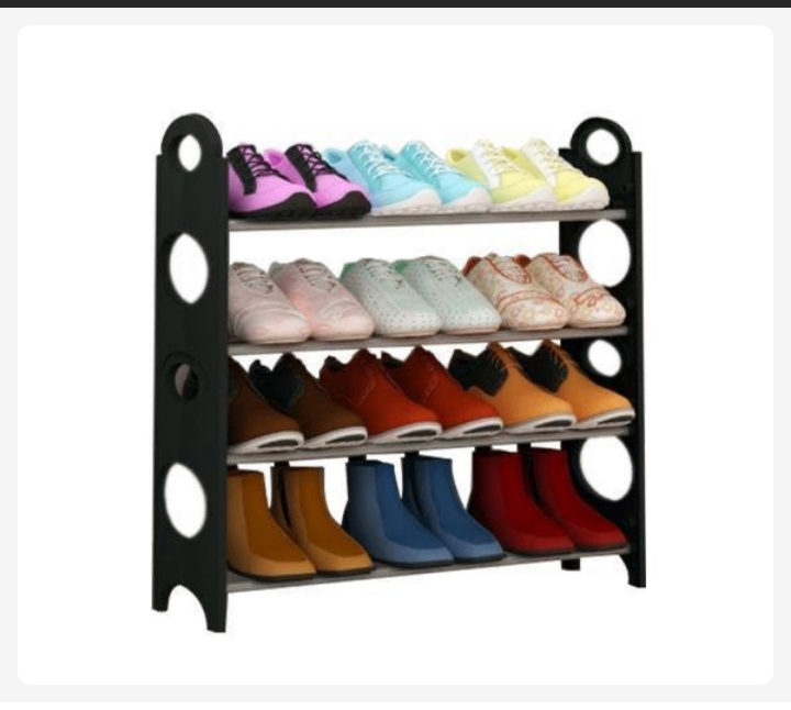 Portable shoe rack