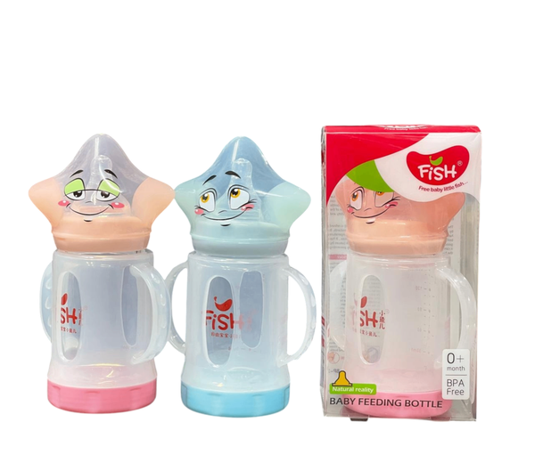 Star Shaped Glass Feeders for Kids ( 7 ounces)