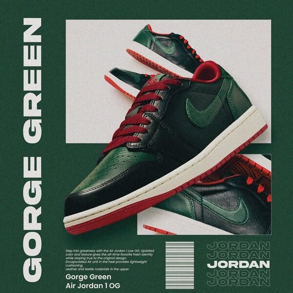 Air Jordan 1 OG Vert Gorge