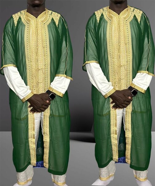 Boubou marocain 3 pièces