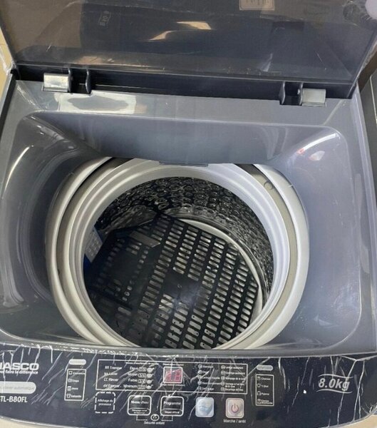 Lave-linge WASCO 8kg top - Machine à laver