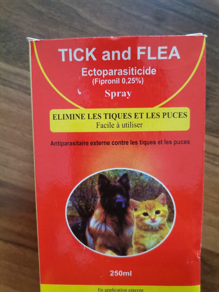 Spray Anti-Puces et Tiques Chat Chien