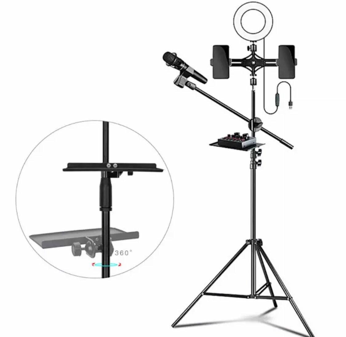 Live broadcast stand