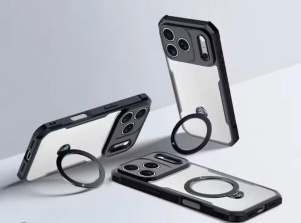 Coque iPhone avec anneau rotatif