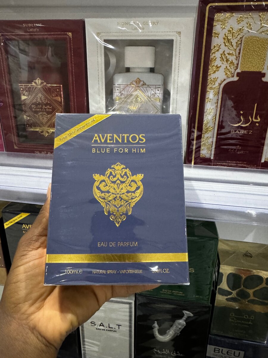 Aventos blue for him