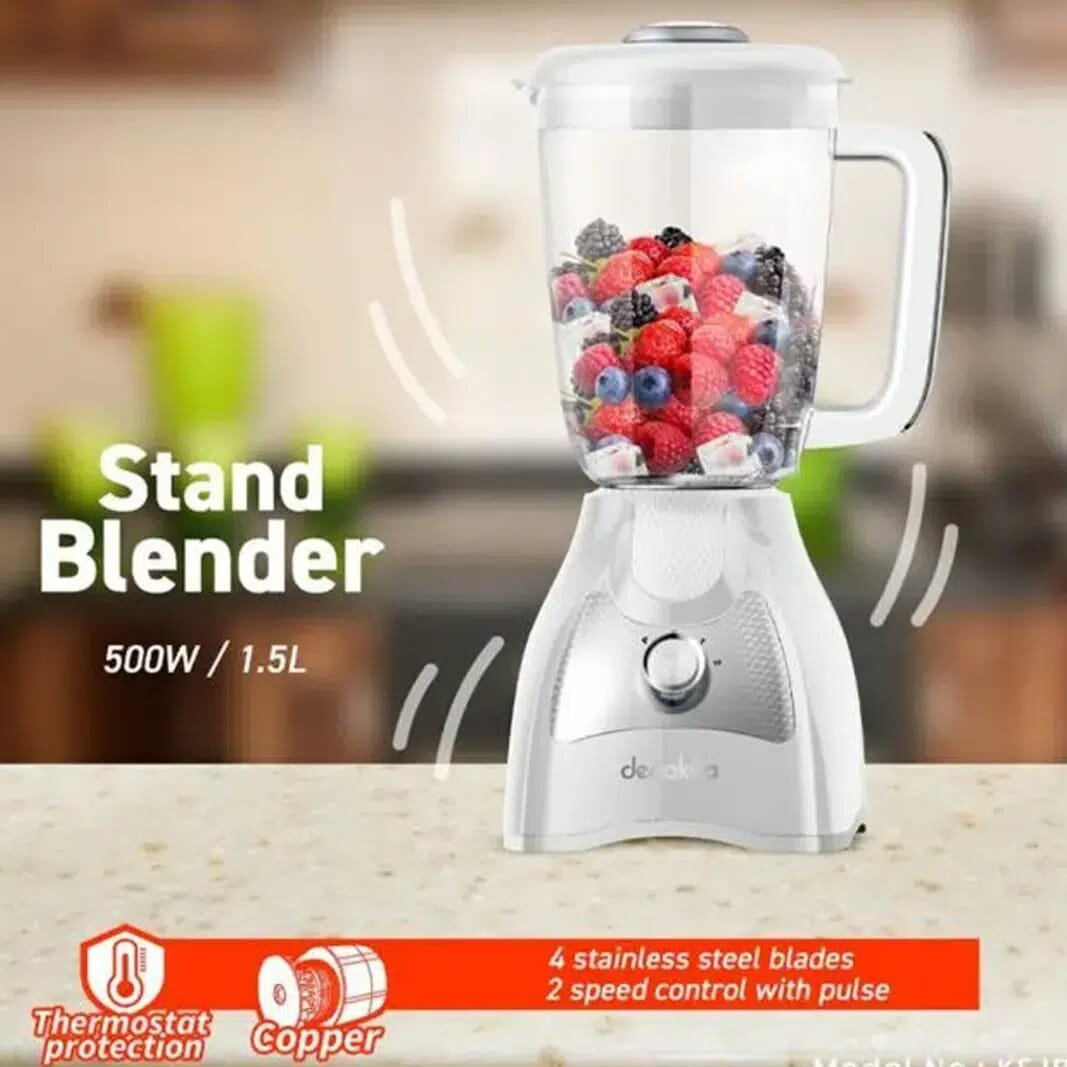 Blender Puissant 1.5L 500W