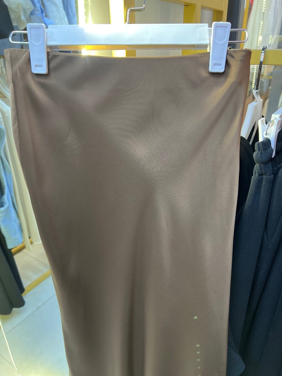 Атласная юбка