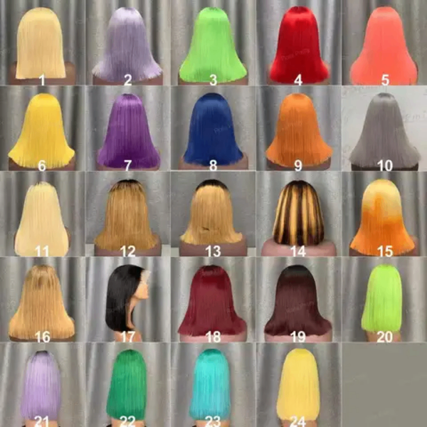 Perruque Bob Chic en Dentelle