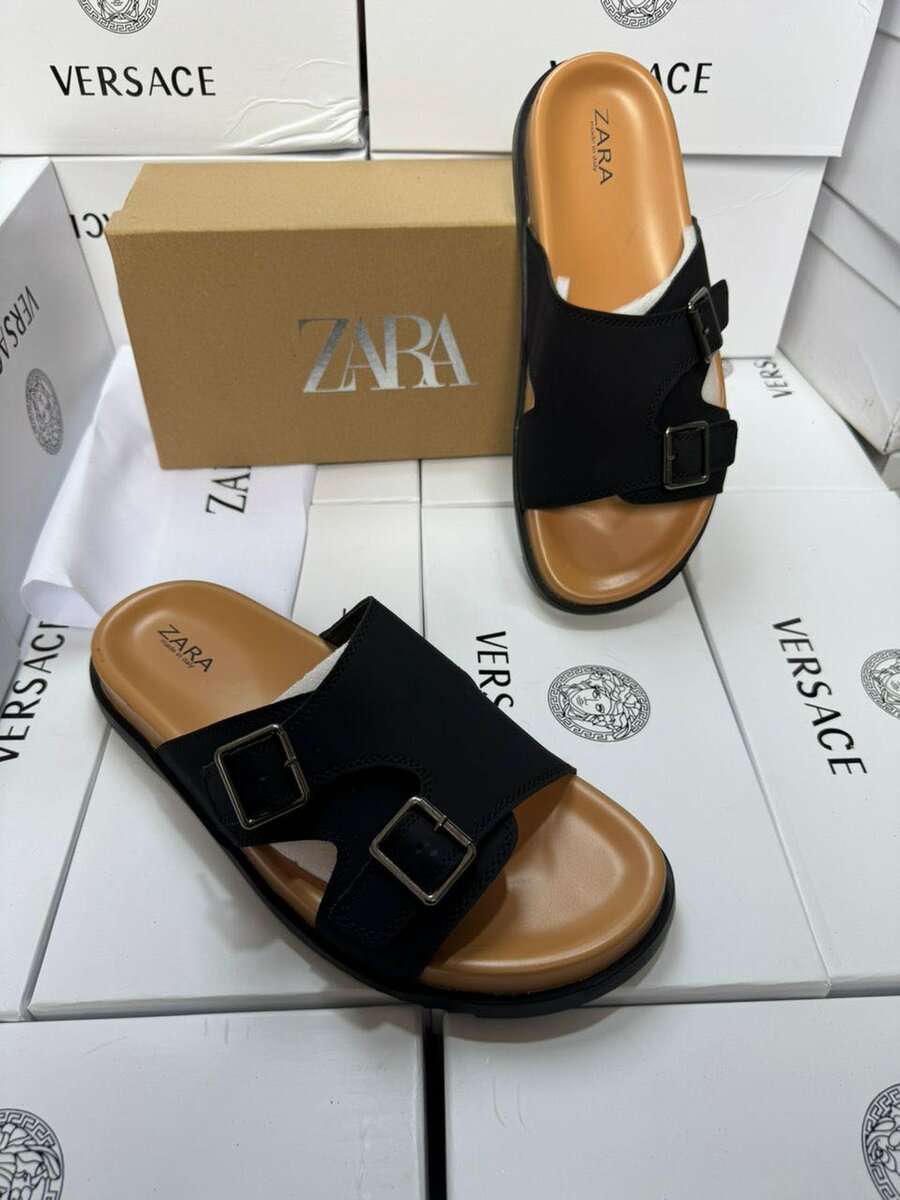 Sandales en cuir Zara élégantes