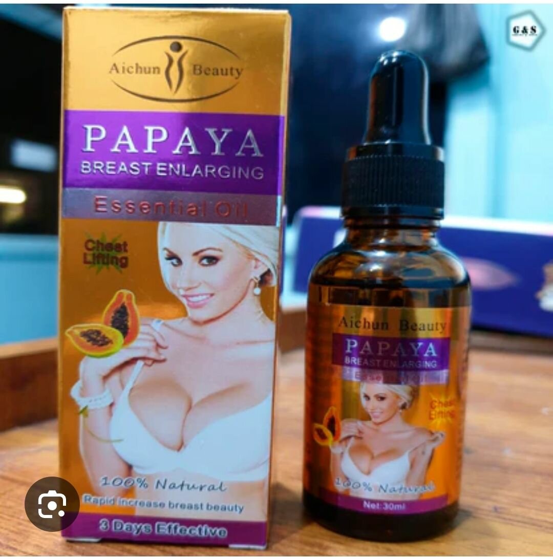 Huile Papaye pour poitrine