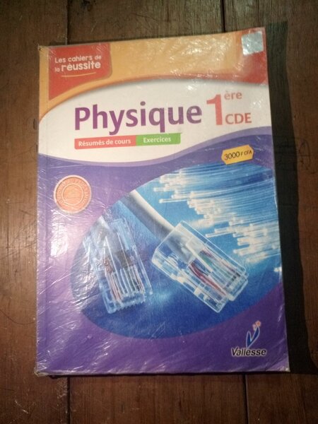 Manuel Physique 1ère CDE
