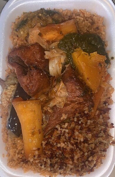 Tchêp rouge au poisson thon