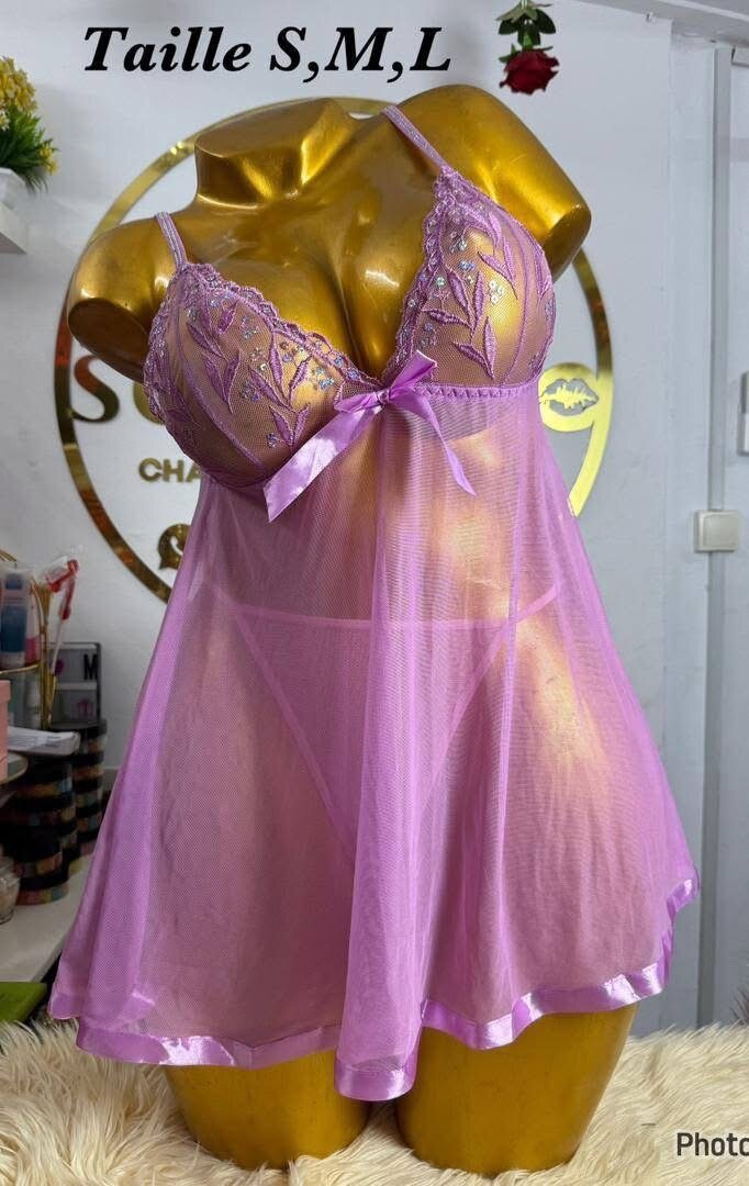 Nuisette en dentelle sexy