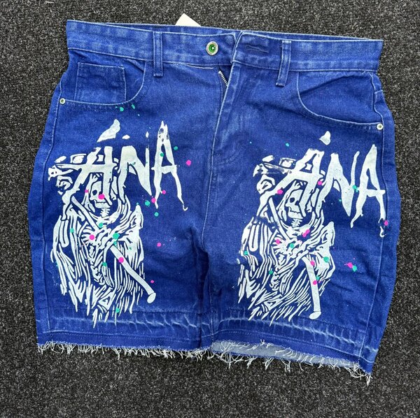 Shorts en denim stylés unisexes