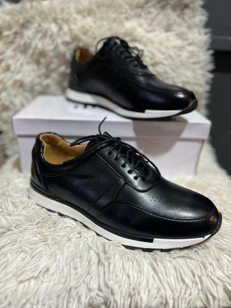 Chaussures en cuir confort homme