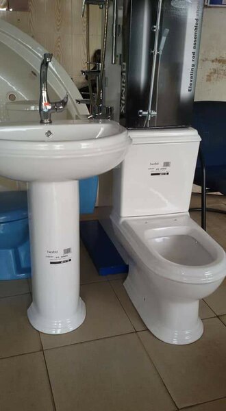 WC and Wash Hand Basin