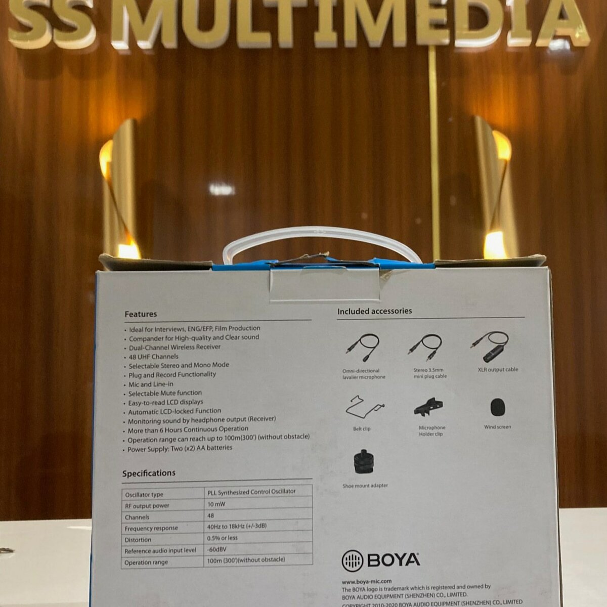 BOYA BY-WM8 Pro-K1 Système Micro