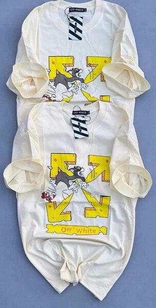 T-shirt Off White Graphique