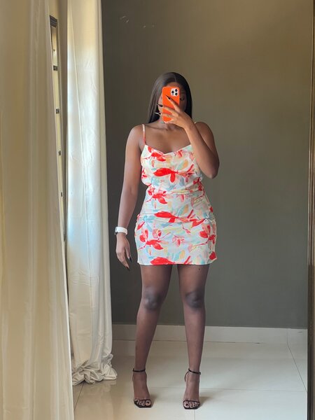 Floral Chiffon Dress