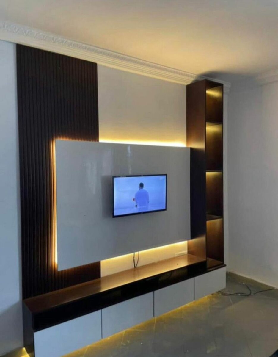 Meuble TV moderne LED