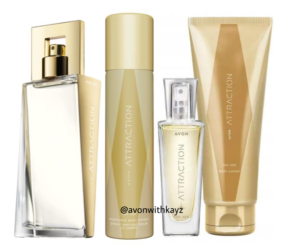 avon Attraction 4 pc set
