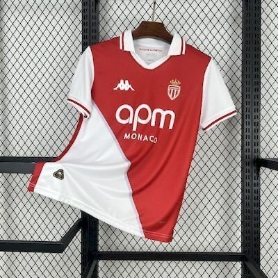 Maillot de football rouge et blanc