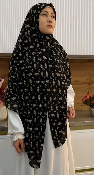 Египетский платок, черный