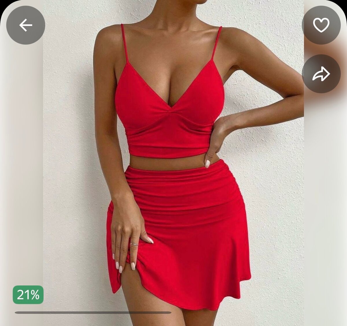 Ensemble jupe et soutien-gorge