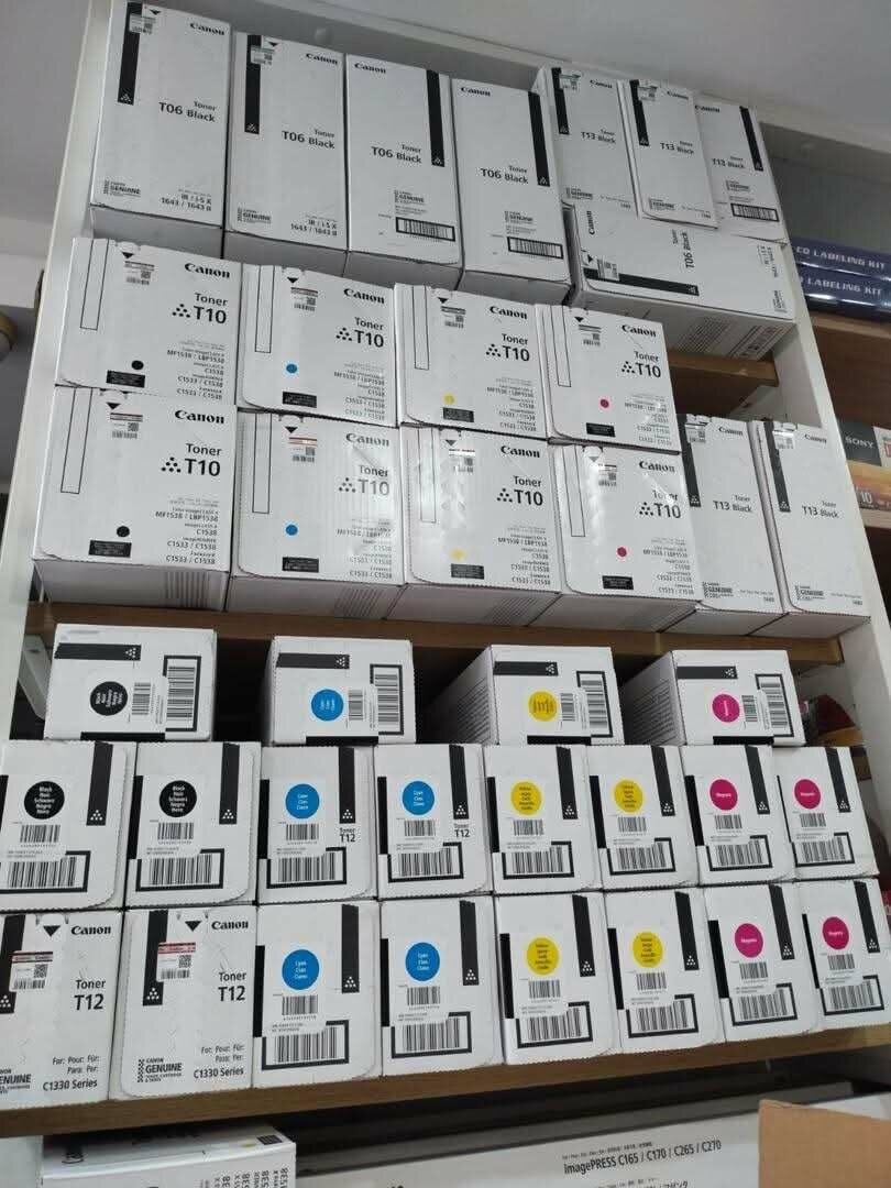 Cartouches d'encre HP et Canon