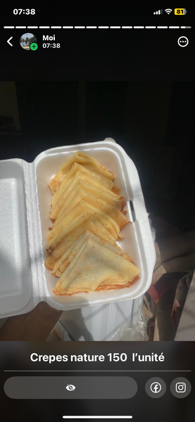 Crêpes Nature - Lot de 10