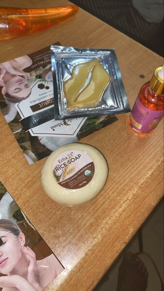 Savon Exfoliant Riz et Huile