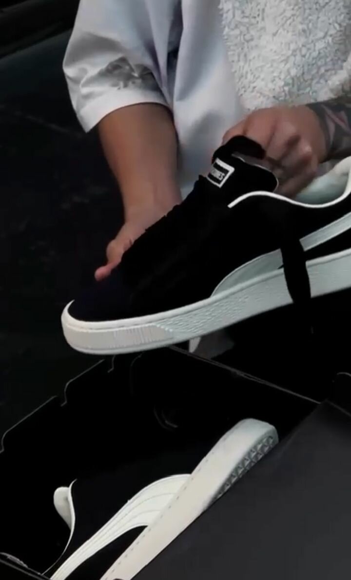 Baskets noires tendances