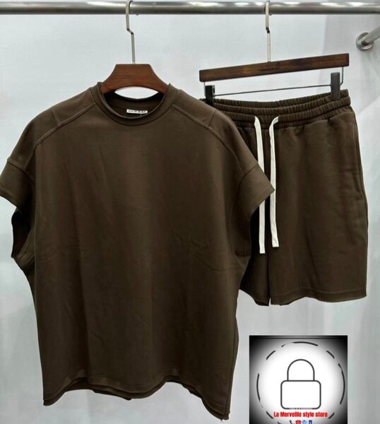 Ensemble T-shirt et Short unisexe