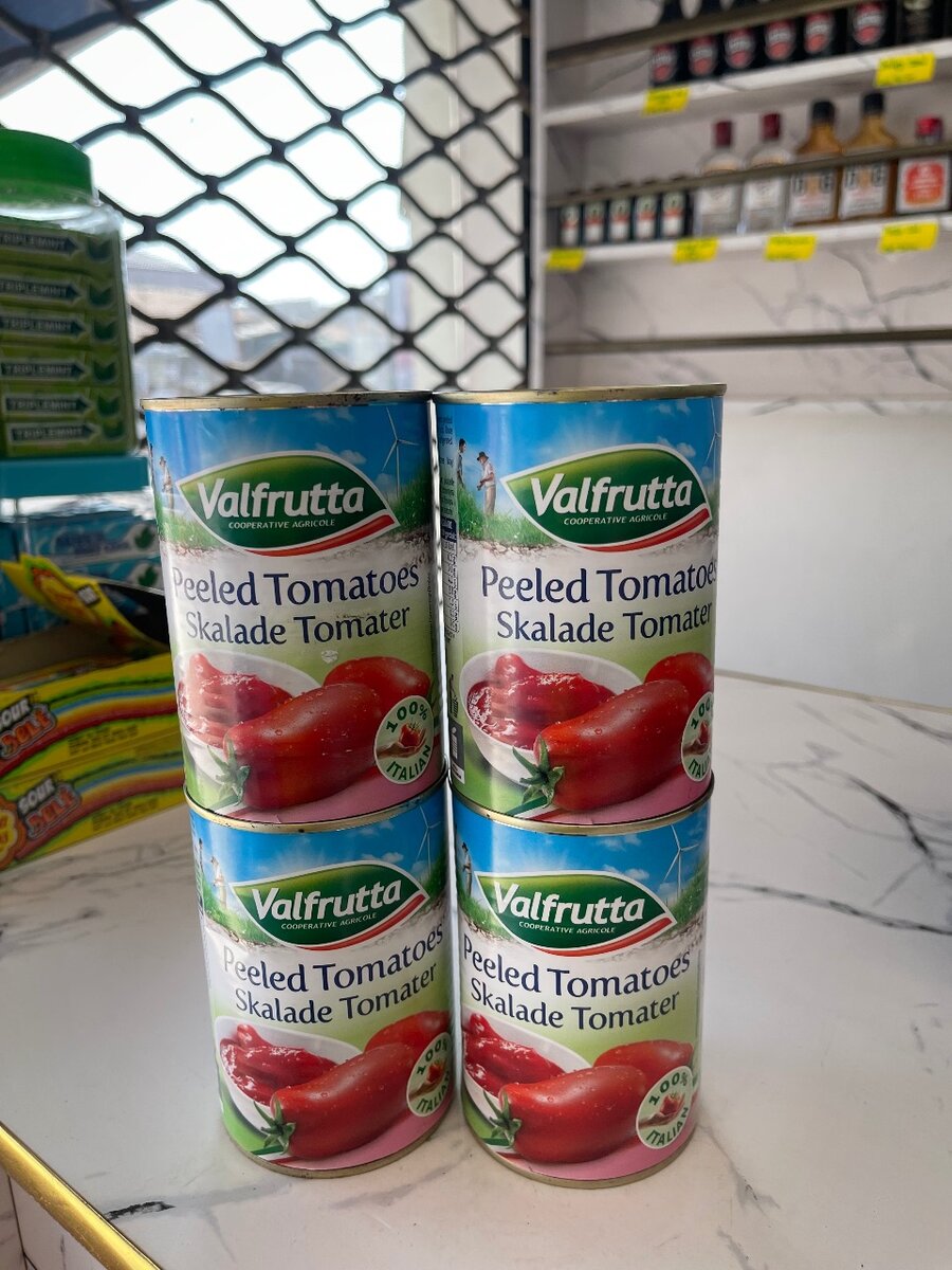 VALFRUTTA  CHOPPED/PEEL TOMATOES 400g