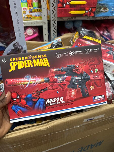 Jouet Pistolet Spider-Man Électrique