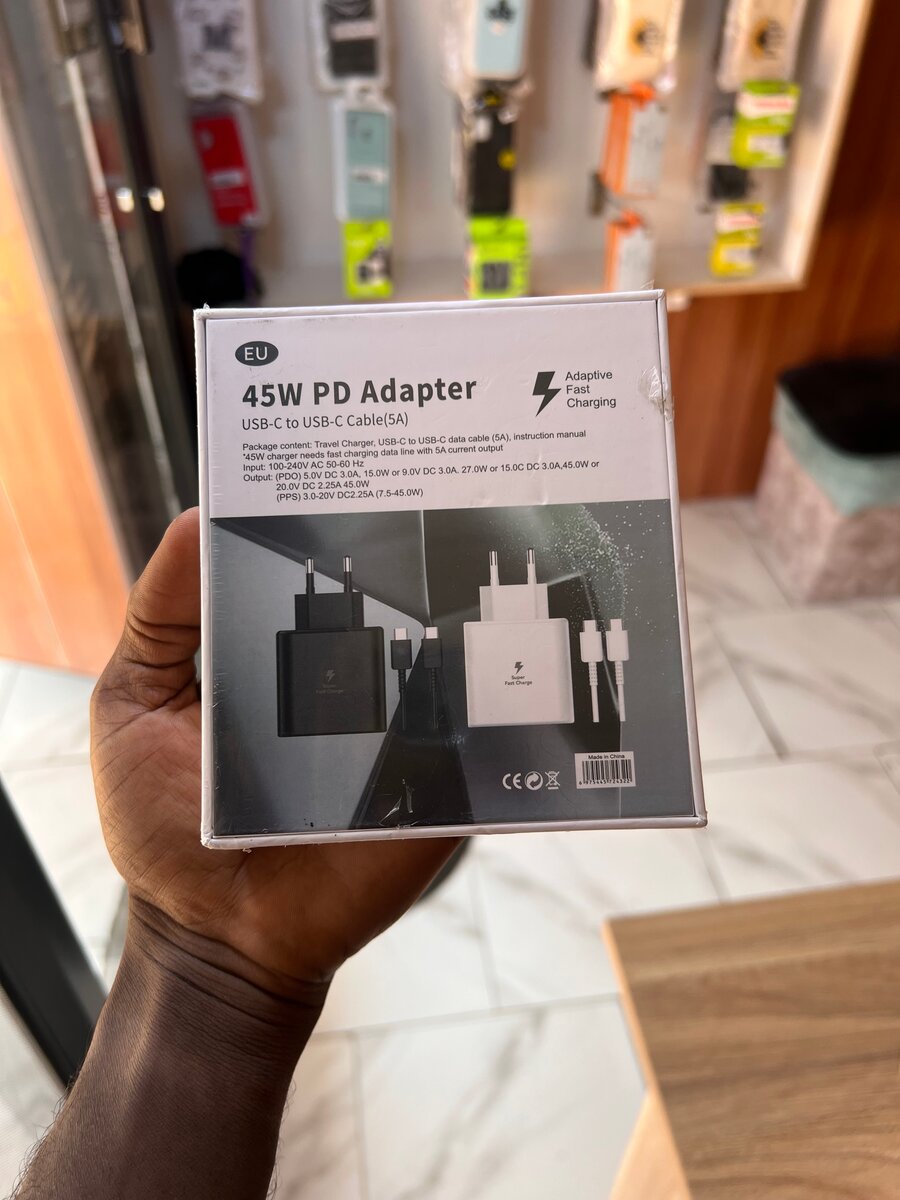 Adaptateur 45W USB-C Noir