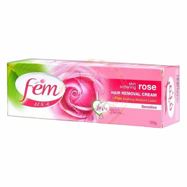 Rose Hair Removal Fem Sensitive  Cream 120G