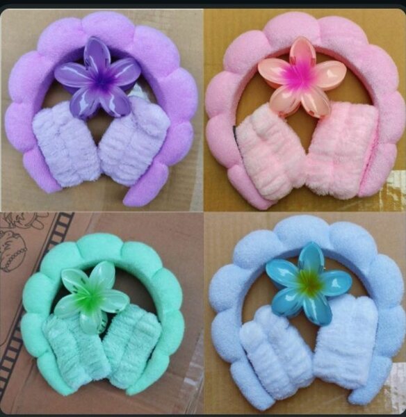 Floral Headband Set for Girls