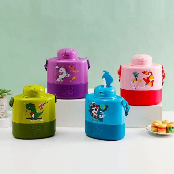 Gourde enfant colorée 500ml