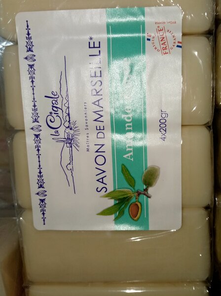 CIGALE amande douce 200g×4