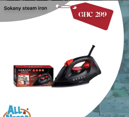 Sokany steam iron